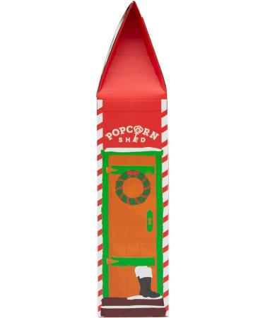 Santa's Festive Spiced Caramel Shed 80g Gift Box - Gluten Free Vegetarian Movie Night Snack - Christmas Pudding - Pack of 1 - Buy Online on GoSupps.com