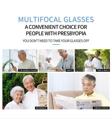 Haoxuan Fashion Cat's Eye Progressive Multifocal Readers - Anti Blue Light HD Glasses for Women - Dioptria +1.00 to +3.00 - Stylish Purple Design - Buy Online on GoSupps.com