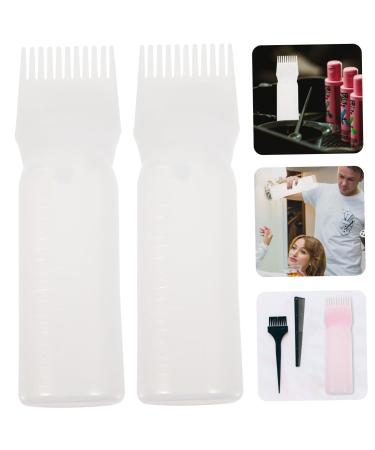 6 Pcs Hair Shampoo & Coloring Bottles - Barber Accessories & Hair Dye Applicators - Buy Online on GoSupps.com
