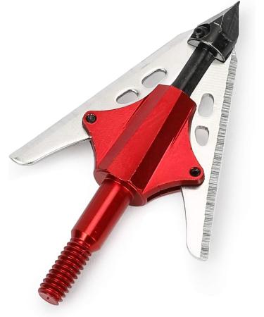 100 Grain Majarro Crossbow Broadheads for Deep Penetration - Tough Steel, Compound & Crossbow Red-001 - Buy Online on GoSupps.com