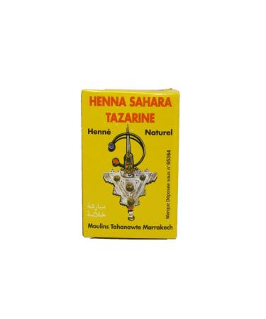 TAZARINE - Warm Red Natural Henna - Body Art Quality - Very Fine Powder - 100 gr