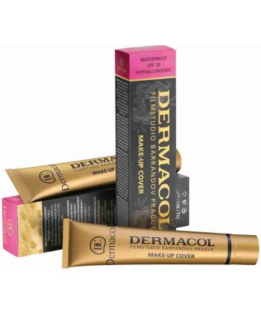 Dermacol Make-up Cover Full Coverage Foundation (209) - Long-lasting & Waterproof Formula - Buy Online on GoSupps.com