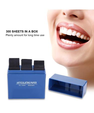 300 Sheets Dental Articulating Paper for Occlusion Control - Blue Anticulating Strips | International Shipping Available - Buy Online on GoSupps.com