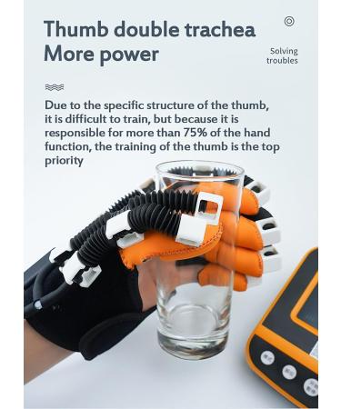 Rehabilitation Robot Gloves Hand Stroke Hemiplegia Rehabilitation Training Equipment Rehabilitative Orthoses Increase Muscle Tone Yellow One Size - Buy Online on GoSupps.com