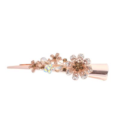 minkissy hair accessories accessories large hair clip hairpin hair barrettes sharp mouth clip Hair up large unique hair clips Diamond Metal clip party hair clips cheongsam women's Miss