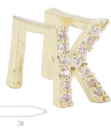 Hip Hop Fake Teeth Halloween False Teeth Capital Letter J K L Hip Hop Tooth Removable Teeth Brace Decoration Teeth Accessory for Costume Halloween Party Dentures Ornaments (Gold) K Gold - Buy Online on GoSupps.com