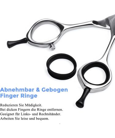 Shop Purple Dragon Effy Dog Scissors - 7 Right-Handed 40 Teeth Japanese 440C Stainless Steel for Groomers & Beginners - Buy Online on GoSupps.com