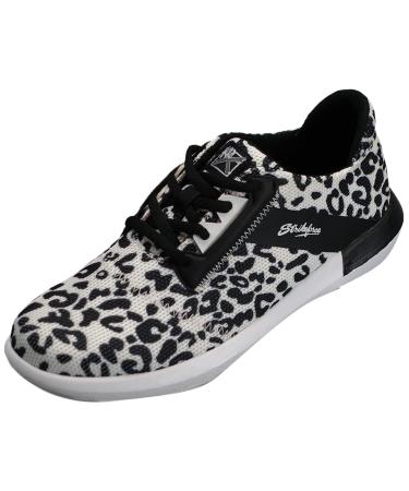 KR Strikeforce Lux Leopard Women's Bowling Shoe with FlexSlide Technology for Ultimate Slide Control 7.5 Leopard