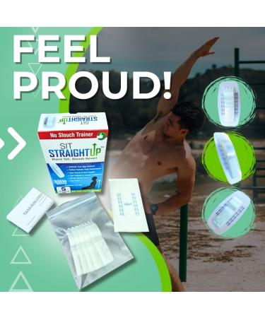 Sit Up Straight Posture Correct Trainer - Instant Hunchback Prevention & Posture Improvement (Box of 5) - International Shipping Available - Buy Online on GoSupps.com