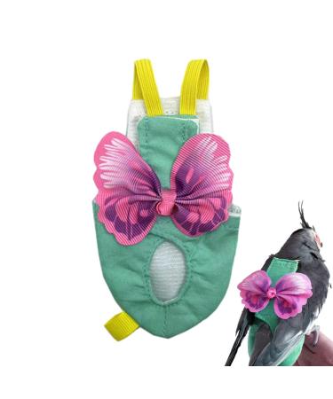 Bird Leash Fashion Soft Bird Diapers Flight Suite Pigeon Pants for Small Medium Birds Parakeets Parrot Cockatiel Bird Diapers for Parrots Bird Clothes Frifer
