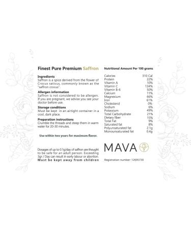 Premium Pure Saffron Threads - 4 Grams | No Additives | 100% Real Saffron - Buy Online on GoSupps.com