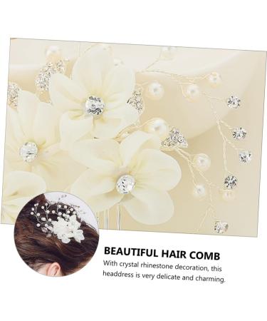 POPETPOP 1 PC Hair Comb Attractive Head-wear Sweet Hair Supply Bridal Wedding Accessory Wedding Dress Accessory Creative Hair Prop Alloy Bridal Headdress Bridal Hair Supply Alloy Hair Prop - Buy Online on GoSupps.com
