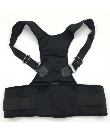 Corrector Back Brace Belt Posture Corset Black XXL - Buy Online on GoSupps.com