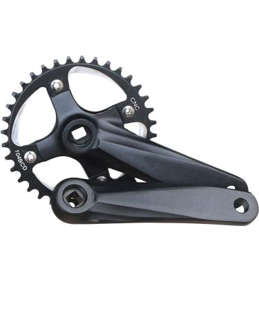 GANOPPER MTB Crank Arm Set 104 BCD Square Taper Mountain Bike Crankset 152mm 165mm 170mm 32T crankset 152mm