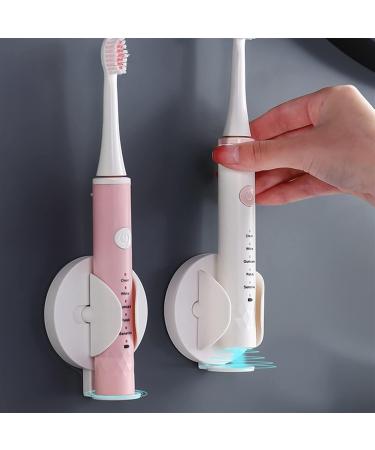 Premium Onghahyis Electric Toothbrush Holder - Wall Mounted Traceless Design Elastic Drying Stand - Bath Accessories (Color C) - Buy Online on GoSupps.com
