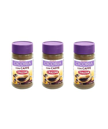 Caff Crastan Soluble Cicoria with Coffee - Soluble preparation - With coffee - 100 g - Gluten-free