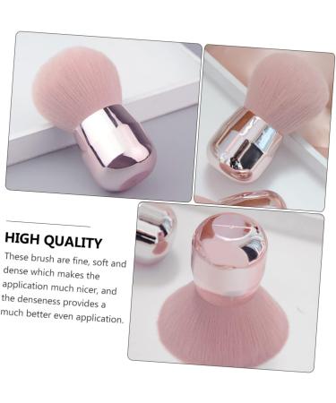 MUSISALY 1pc Pink Makeup Brush Powder Brush Cosmetic Brush Makeup Tool Brush Loose Powder Makeup Foundation Brush Face Makeup Brush Blusher Brush Mushroom Shape Makeup Face Makeup Tools - Buy Online on GoSupps.com