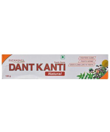 10 x Patanjali Dant Kanti Toothpaste Dental Cream 100gm (Pack of 10)