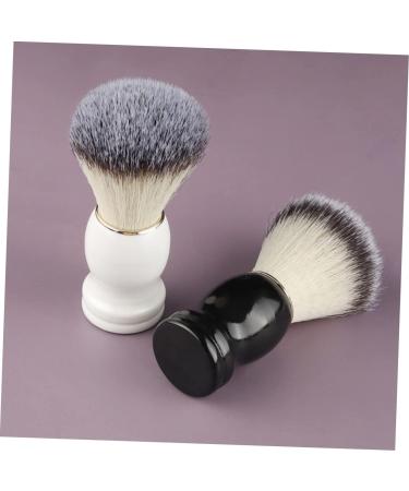 Angoily 4-Piece Manual Shaving Brush Set | Hairdressing & Grooming Tools for Men | Premium Wooden Handle Accessories & Cleaning Brushes - Buy Online on GoSupps.com