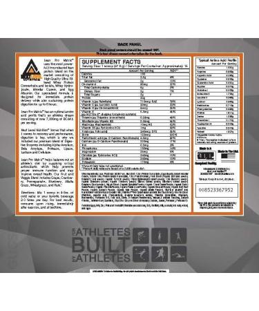 Lean Pro Matrix Vanilla Ice Cream - 34g Whey Protein per Serving | 24 Servings | International Shipping Available - Buy Online on GoSupps.com