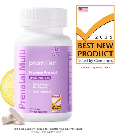 Premom Male Sperm Fortify Capsules - Male Fertility Supplements for Men - Prenatal Vitamins for Women Bundle Conception for Her Multivitamin 120 Count - Buy Online on GoSupps.com