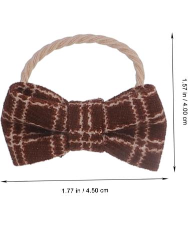 Didiseaon 5 Pairs Small Rubber Band Cute Hair Ties Hair Ties for Girl Hair Ties for Little Girl Ponytail Holder Cute Hair Accessories Fabric No Hair Damage Decorate Girl Child - Buy Online on GoSupps.com