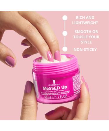 Lee Stafford Hair Styling Pomade | Messed Up Putty - Lightweight Texturizing Wax for All Hair Lengths Firm Hold 1.7 Fl Oz - International Shipping Available - Buy Online on GoSupps.com