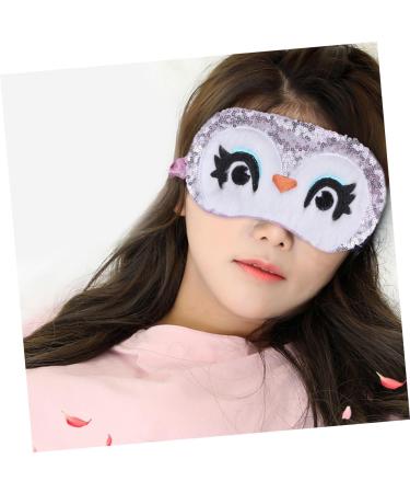 Healeved Eye Patch Travel Eye Mask Eye Mask for Travel Eyeshadow Plush Eye Mask Penguin Eye Mask Soft Plush Owl Sleeping Winter Warm Eye Mask Penguin Blindfold Cute Cold Eye Mask Child - Buy Online on GoSupps.com