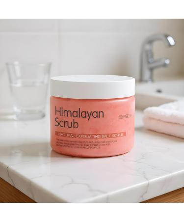  G n rique Body Scrub | 200g Natural Salt Scrub - Shower Dead Skin Care Radiance Beauty Bath Hands Feet Back Knees Daily Spa - Buy Online on GoSupps.com