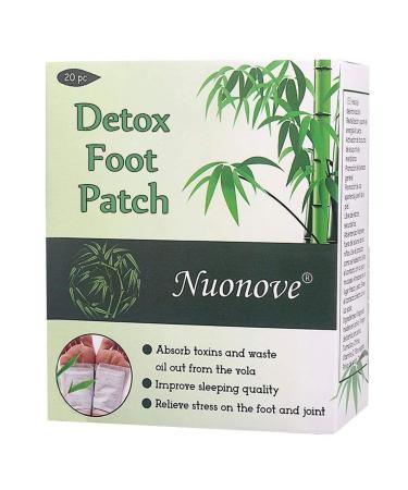 Detox Foot Patches Detox Foot Pads Foot Patches Cleaning Detox Foot Pads Foot Care Improve Sleep Quality Enhance Blood Circulation Foot Pads to Remove Body Toxins 20 Pcs
