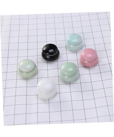SOESFOUFU Ceramic Tea Jar with Lid Lotion Container Face Cream Jar Mini Jar Lip Balm Container Small Terrarium Cosmetic Containers with Lids Makeup Sealed Bottle Ceramics Food Jar Travel medium As Shown - Buy Online on GoSupps.com