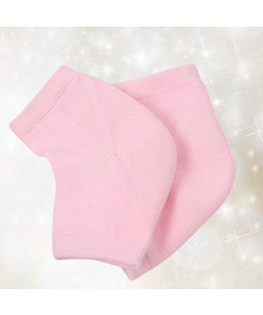 Exceart Silicone Gel Moisturizer Socks - Spa Treatment for Dry Feet | Breathable Toe-Free Design for Men & Women - Pink - Buy Online on GoSupps.com