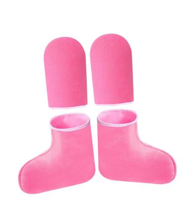 Homoyoyo Set de et Paraffine Thermiques pour Soin Mains et Kit Spa Nourrissant et Maintien de Chaleur Accessoires et Maison