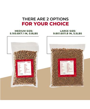 SIMEXCO Specialty Natural Unroasted Vietnamese Honey Robusta Coffee Beans - Rainforest Alliance & Fair Trade Certified (5.5 lbs) - Buy Online on GoSupps.com