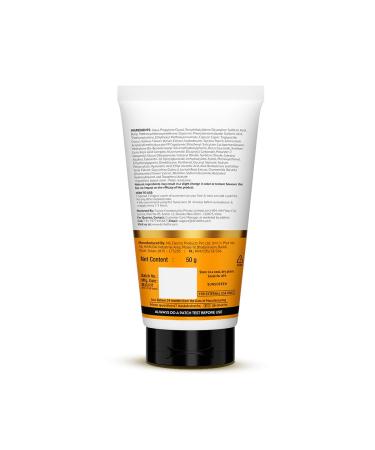 Dr. Sheth's Kesar Oil-Free Sunscreen SPF 50+ PA++++ | For Oily Skin | Non Greasy | 50 g - Buy Online on GoSupps.com