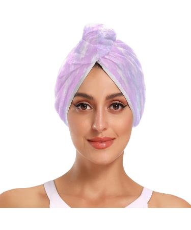 Fantasy Star Pattern Dry Hair Cap | Quick Drying Towel Set with Button Headband | Super Absorbent & Comfortable - Ideal for Fast Drying Hair - Buy Online on GoSupps.com