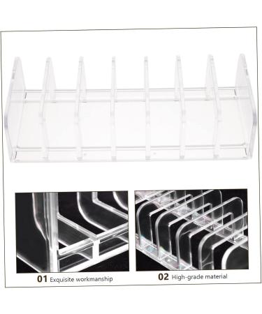 FOMIYES 4pcs Eye Shadow Storage Box Makeup Storage Case Vanity Organizers and Storage Transparent Case Grid - Buy Online on GoSupps.com