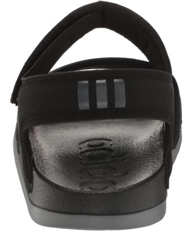 adidas Adilette Sandals - Unisex Black/Grey - Size 14 Women/13 Men - Buy Online on GoSupps.com