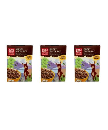 Mom's Best Cereals Crispy Cocoa Rice Cereal 13 oz (Pack of 3)