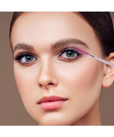 50 PCS Disposable Mascara Wands Bendable Crystal Eyelash Brushes - Portable Eyebrow Brush for Home, Travel, Outing - Mixed Colors - Buy Online on GoSupps.com