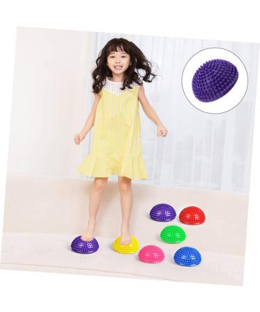 Gleavi Durian-Ball Foot Massage Balls - Trigger Point & Spiky Massage Device for Office & Fitness - 16x16x8cm Purple PVC - Buy Online on GoSupps.com