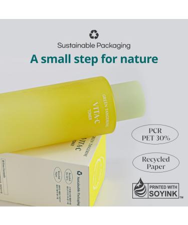Goodal Green Tangerine Vita C Toner - Brightening and Hydrating Toner with Vitamin C 300ml - Buy Online on GoSupps.com
