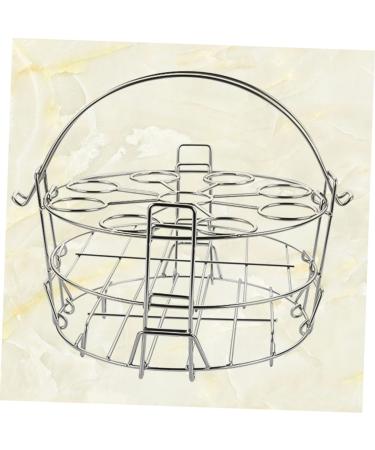 Zerodeko 1pc 304 Daily Life Gadget Eggs Steaming Eggs Superimposed Egg Steaming Rack Steamer Household - Buy Online on GoSupps.com