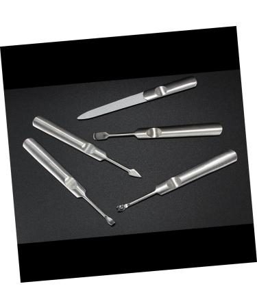 POPETPOP Nail Tools cuticle pusher cuticle trimmer removal fork manicure tools dead skin fork dead skin remover Stainless steel Nail Polish Remover - Buy Online on GoSupps.com
