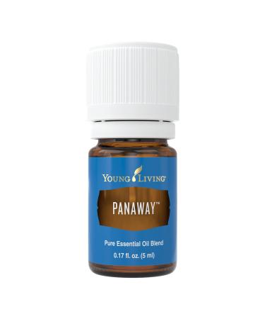 Young Living PanAway Essential Oil - 5 ml | Refreshing Cooling Soothing Aroma | Travel Size | Promotes Relaxation in Massage | Aromatherapy Diffuser Clove Wintergreen Peppermint Helichrysum 0.17 Fl Oz (Pack of 1)