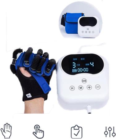 Rehabilitation Gloves Finger Orthoses Exoskeleton Manual Training Functional Hand Splint for Long-Term Relief Left L Left Small - Buy Online on GoSupps.com