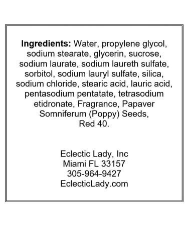 Buy Watermelon Glycerin Soap - 4 oz Bar by Eclectic Lady | Softens Skin & Refreshes | International Shipping Available - Buy Online on GoSupps.com