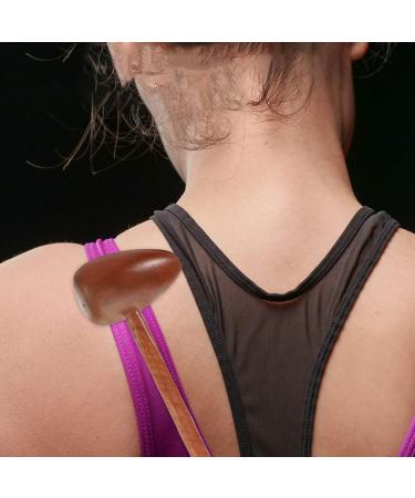 Milist Wooden Klauenhammer - Handheld Meridian Massager & Percussion Massage Hammer - Spherical Massage Tool for Relaxation - Buy Online on GoSupps.com