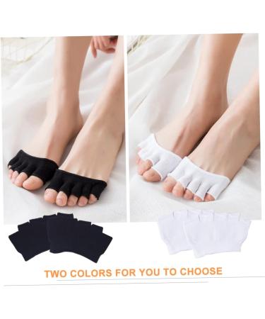 Shop Tovinanna 8 Pairs Peep-Toe Socks | No-Show & Half Socks for Women | Ideal for High Heels & Sneakers | Fast International Shipping - Buy Online on GoSupps.com