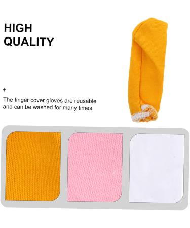 FRCOLOR 180 Pcs Pure Cotton Finger Cots - Reusable Thumb Protectors & Wear-Resistant Finger Sleeves for Ultimate Finger Protection | International Shipping Available - Buy Online on GoSupps.com
